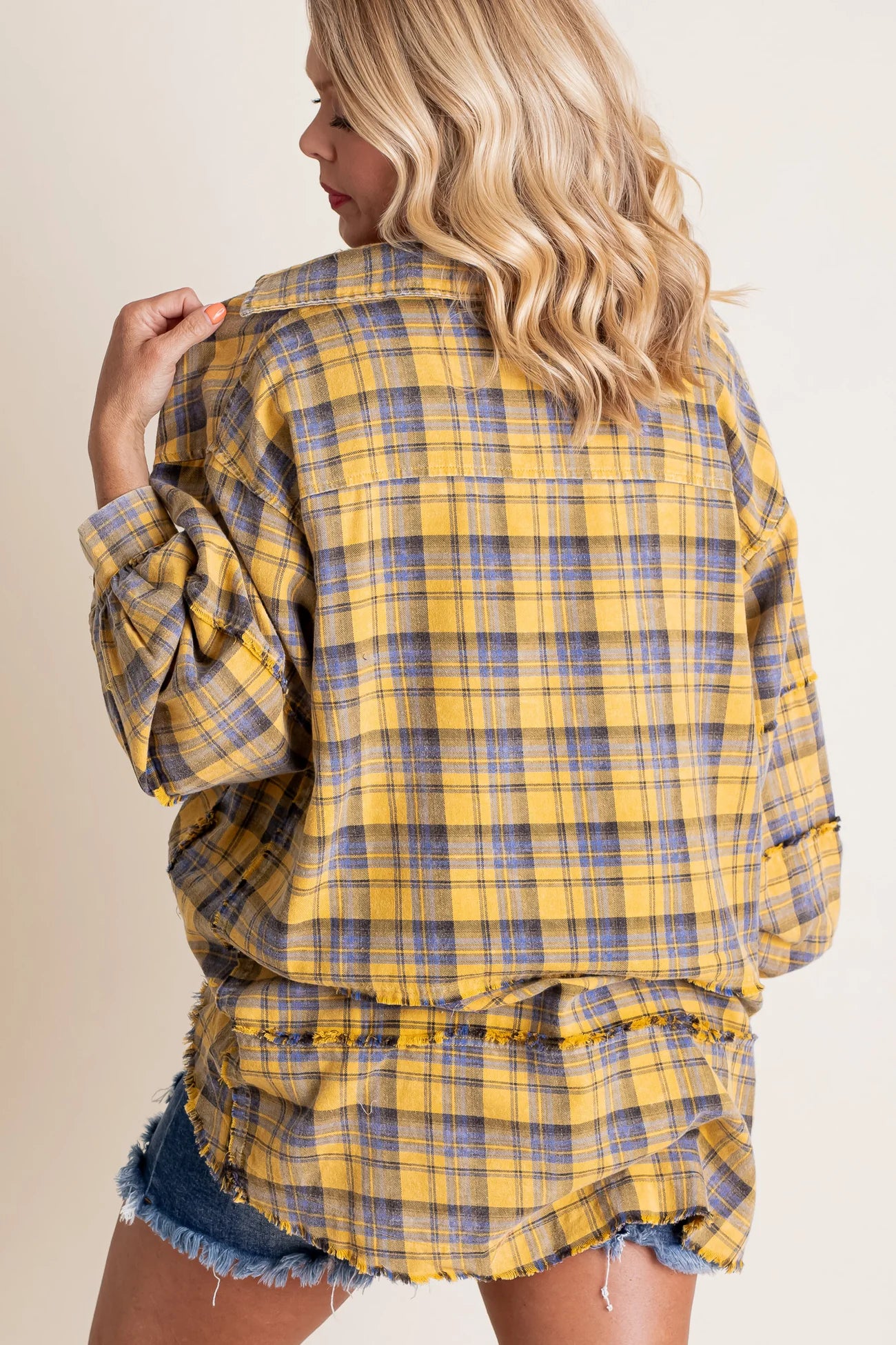 Vintage Oversized Washed Flannel - Envisi Co.