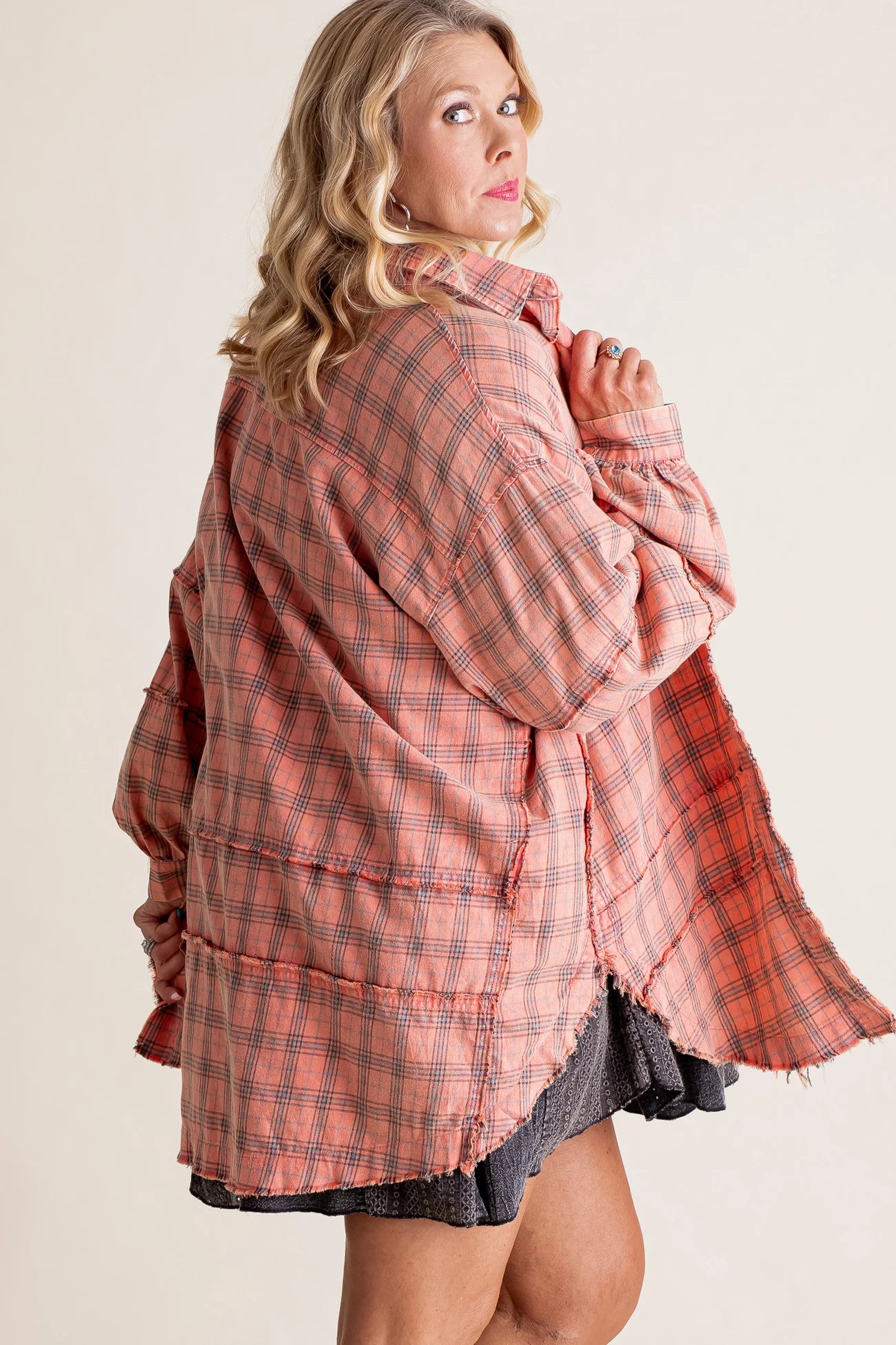 Vintage Oversized Washed Flannel - Envisi Co.