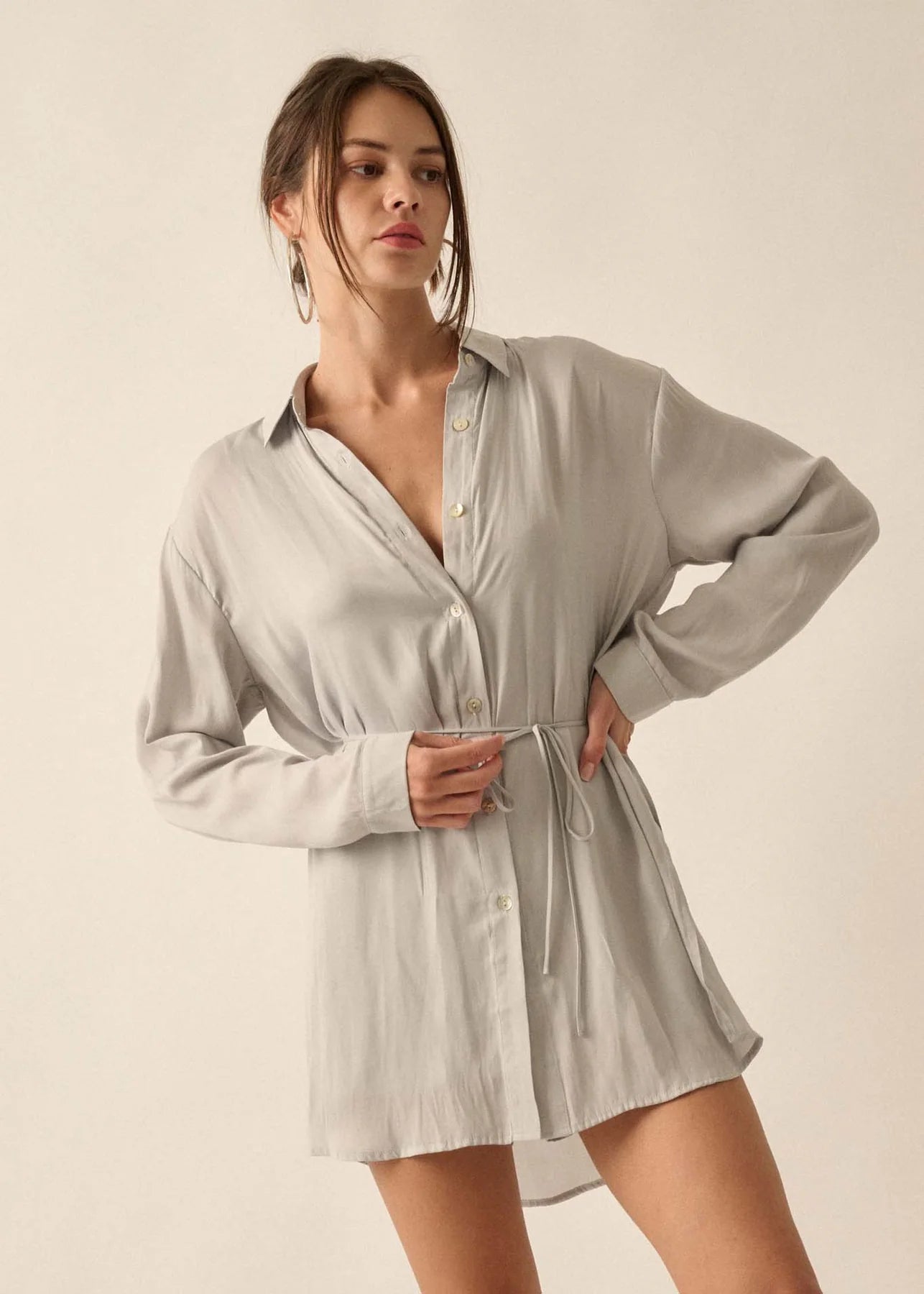 Satin Night Romper Dress - Envisi Co.